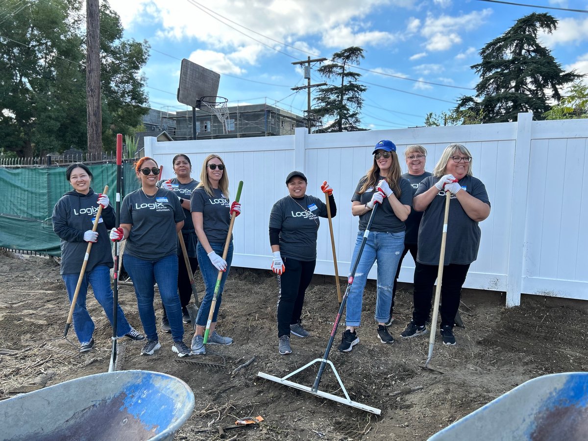 Logix Supports Homes 4 Families Builds in North Hollywood, Palmdale