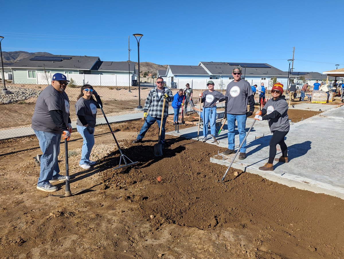 Logix Supports Homes 4 Families Builds in North Hollywood, Palmdale